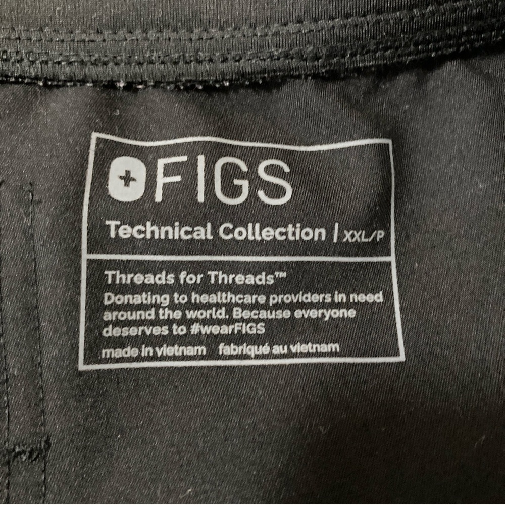 Figs Black Jogger Scrub Pants - Picture 7 of 16